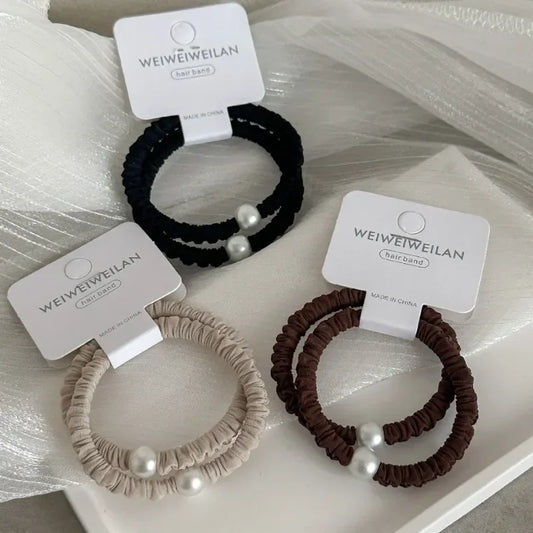 2PC Pearl Hair Ties